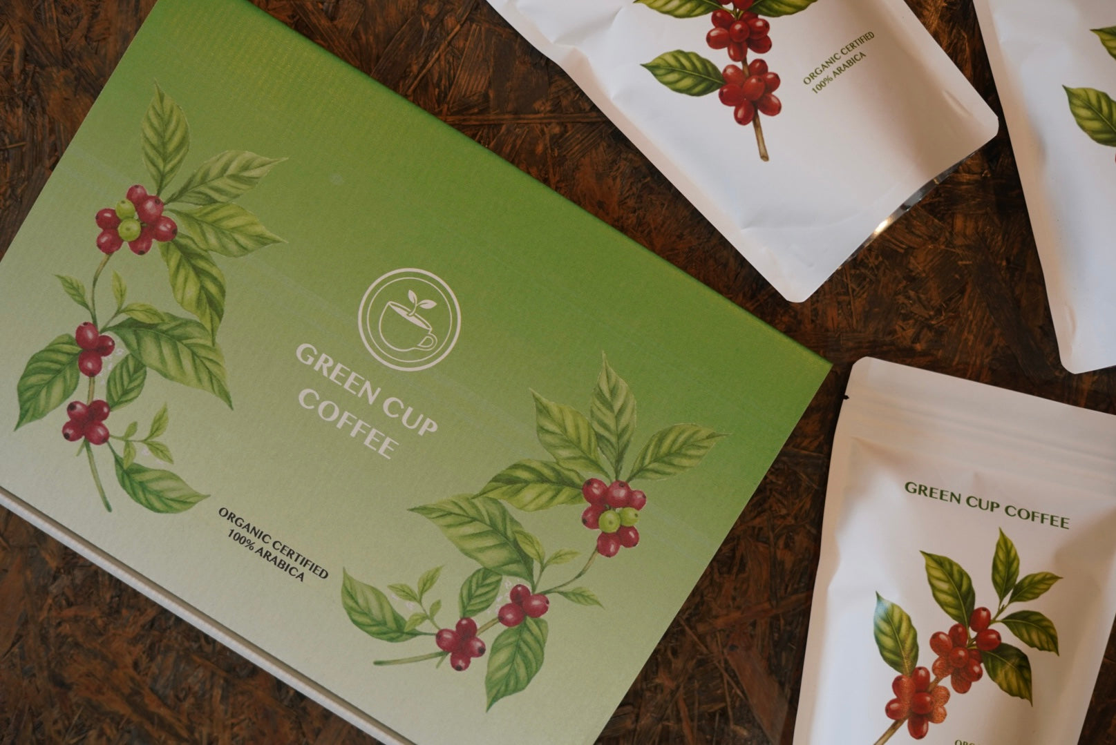 【にしこ☆様】専用・緑360ｇ×2袋≪リクエスト特割特価≫ GREEN CUP COFFEE Original Box